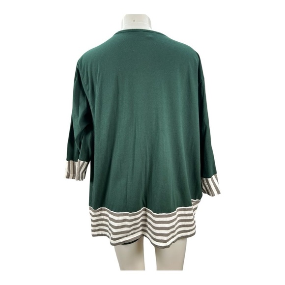 UG Apparel Michigan State University Green White  Women’s top long sleeve 2X - Picture 3 of 8